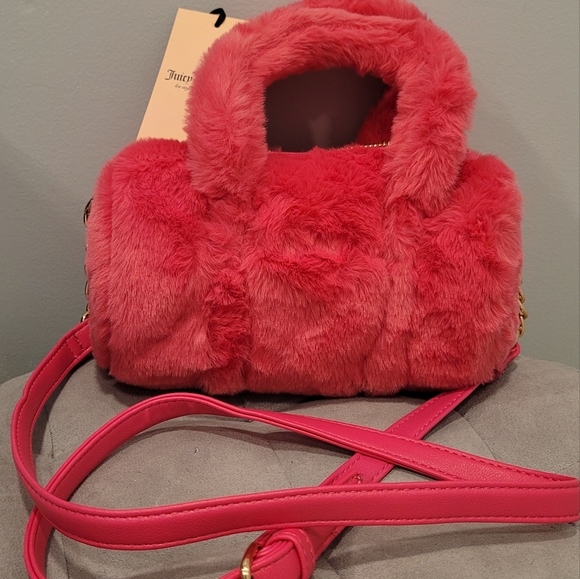 Juicy Couture Let's Get Cozy Roll PINK FLASH Bag-NWT - Picture 14 of 14